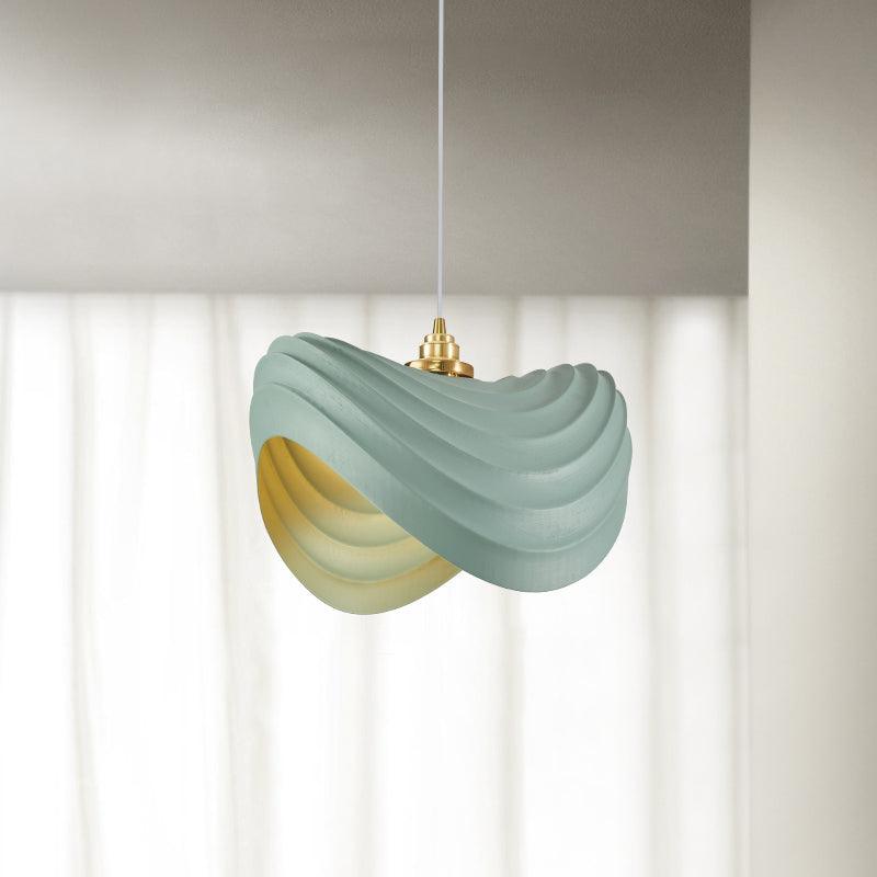 Lila Suspension Moderne en Résine