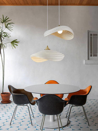 Lila Suspension Moderne en Résine
