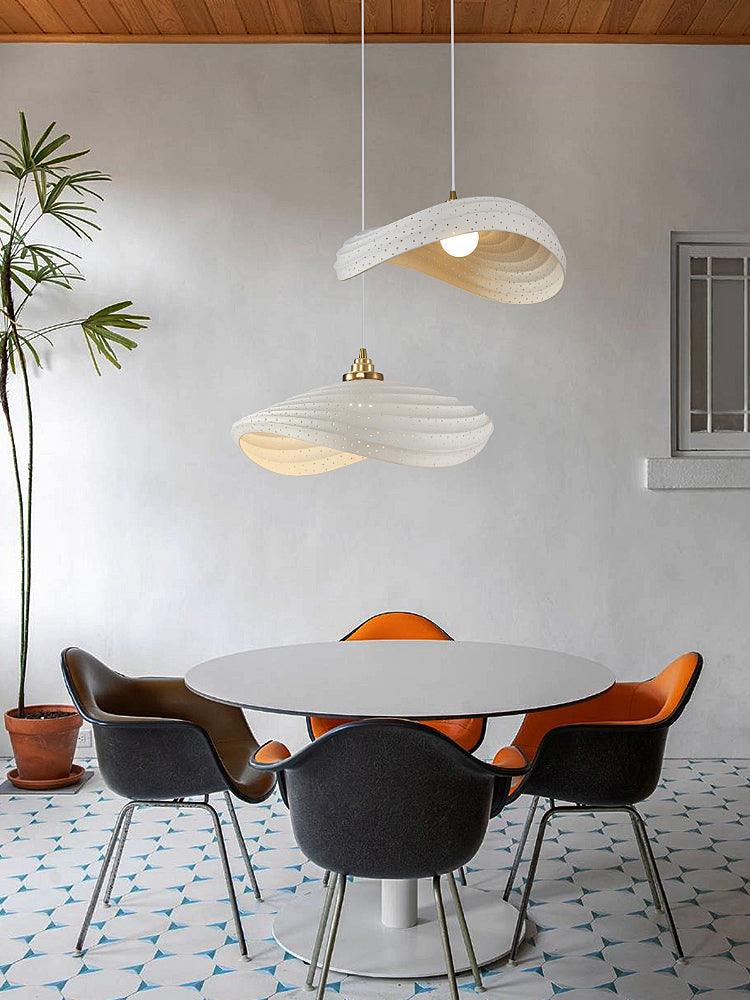 Lila Suspension Moderne en Résine