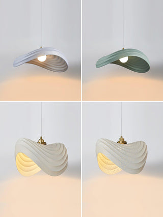 Lila Suspension Moderne en Résine