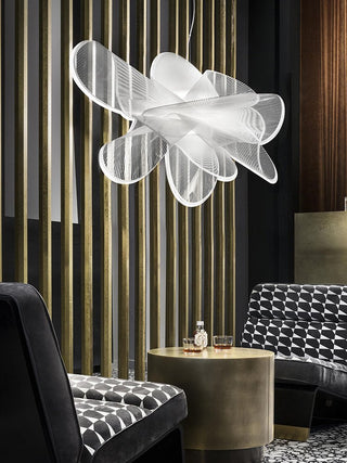 Nebula Bloom Chandelier-Neutral Decor
