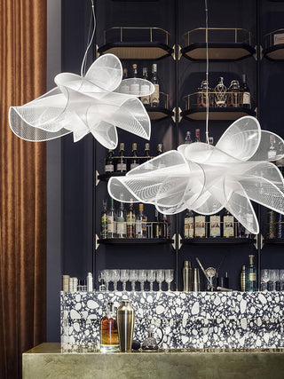 Nebula Bloom Chandelier-Neutral Decor