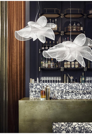 Nebula Bloom Chandelier-Neutral Decor