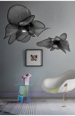 Nebula Bloom Chandelier-Neutral Decor