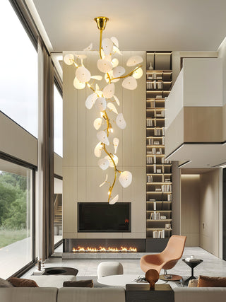 Orthair Lustre en Céramique et Laiton Branche