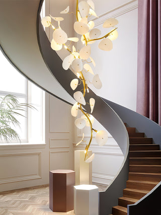 Orthair Lustre en Céramique et Laiton Branche
