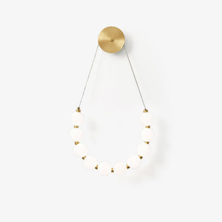 Ilirel Applique Murale Art Collier Anneau en Laiton