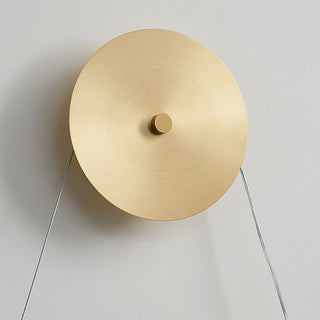 Ilirel Applique Murale Art Collier Anneau en Laiton