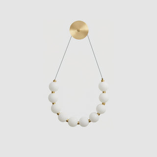 Ilirel Applique Murale Art Collier Anneau en Laiton