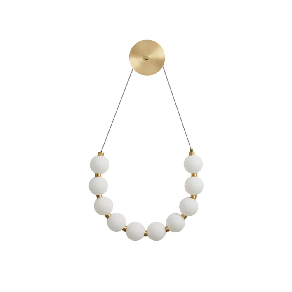 Linina Applique Murale Art Collier Anneau en Laiton