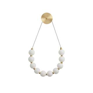 Ilirel Applique Murale Art Collier Anneau en Laiton