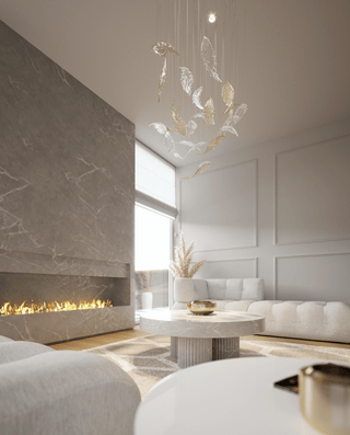 Orinila Suspension en Verre Luxueuse