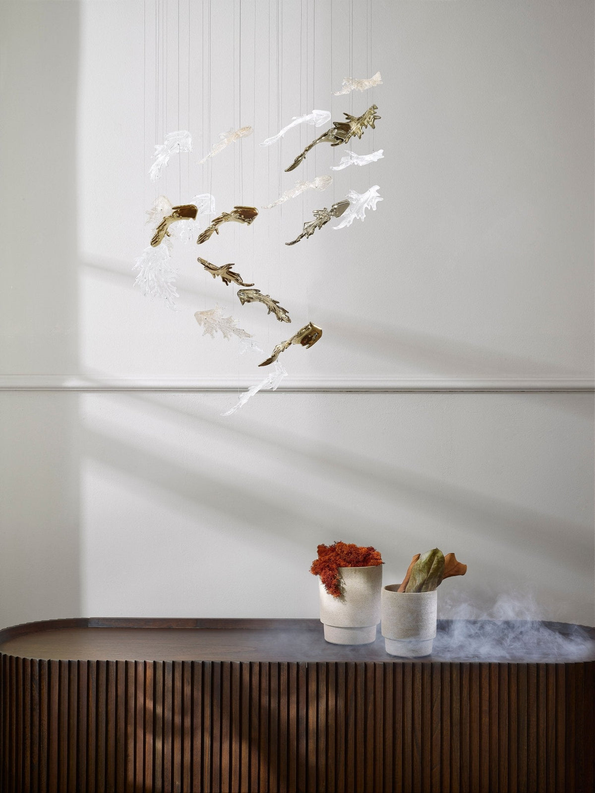 Orinila Suspension en Verre Luxueuse