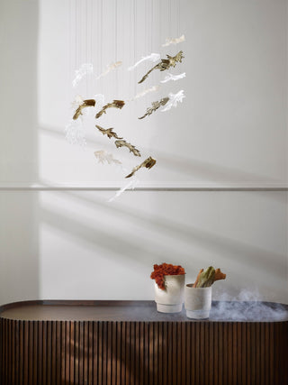 Orinila Suspension en Verre Luxueuse