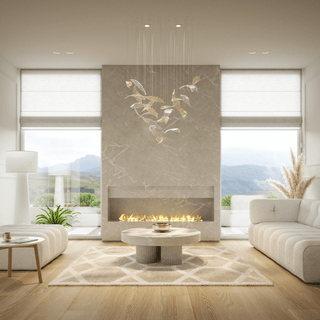 Orinila Suspension en Verre Luxueuse