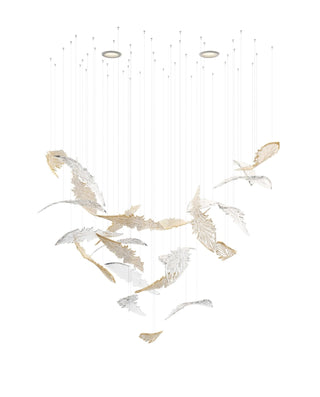 Orinila Suspension en Verre Luxueuse