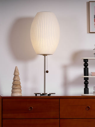 Solisive Lampe de Table en Métal d'Art