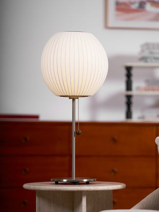 Solisive Lampe de Table en Métal d'Art