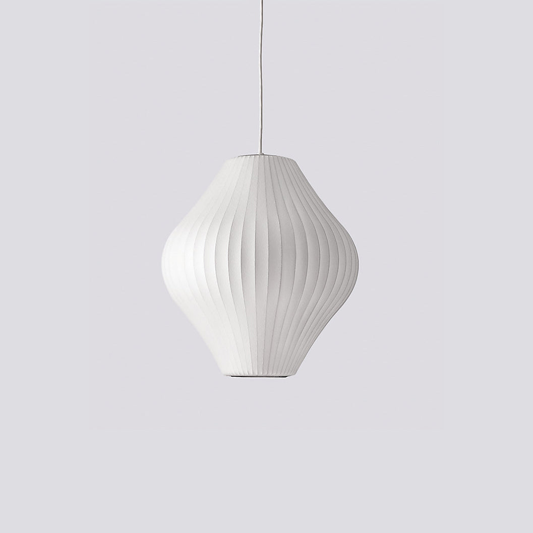 Nebula Lampe Suspendue en Soie de Mûrier Boule
