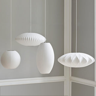 Nebula Lampe Suspendue en Soie de Mûrier Boule