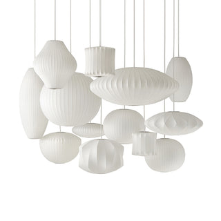 Solarnce Suspension Minimaliste en Soie et Acier