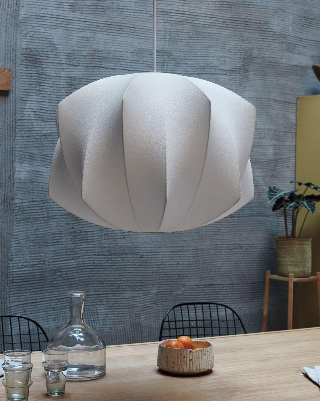 Alvaris White Modern Pendant Light-Neutral Decor