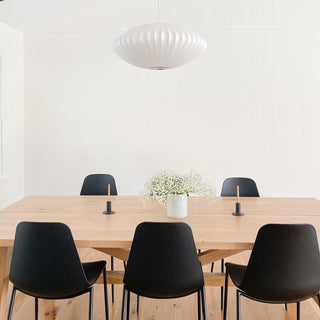 Solarnce Suspension Minimaliste en Soie et Acier