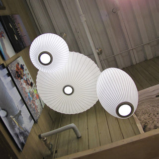 Solarnce Suspension Minimaliste en Soie et Acier