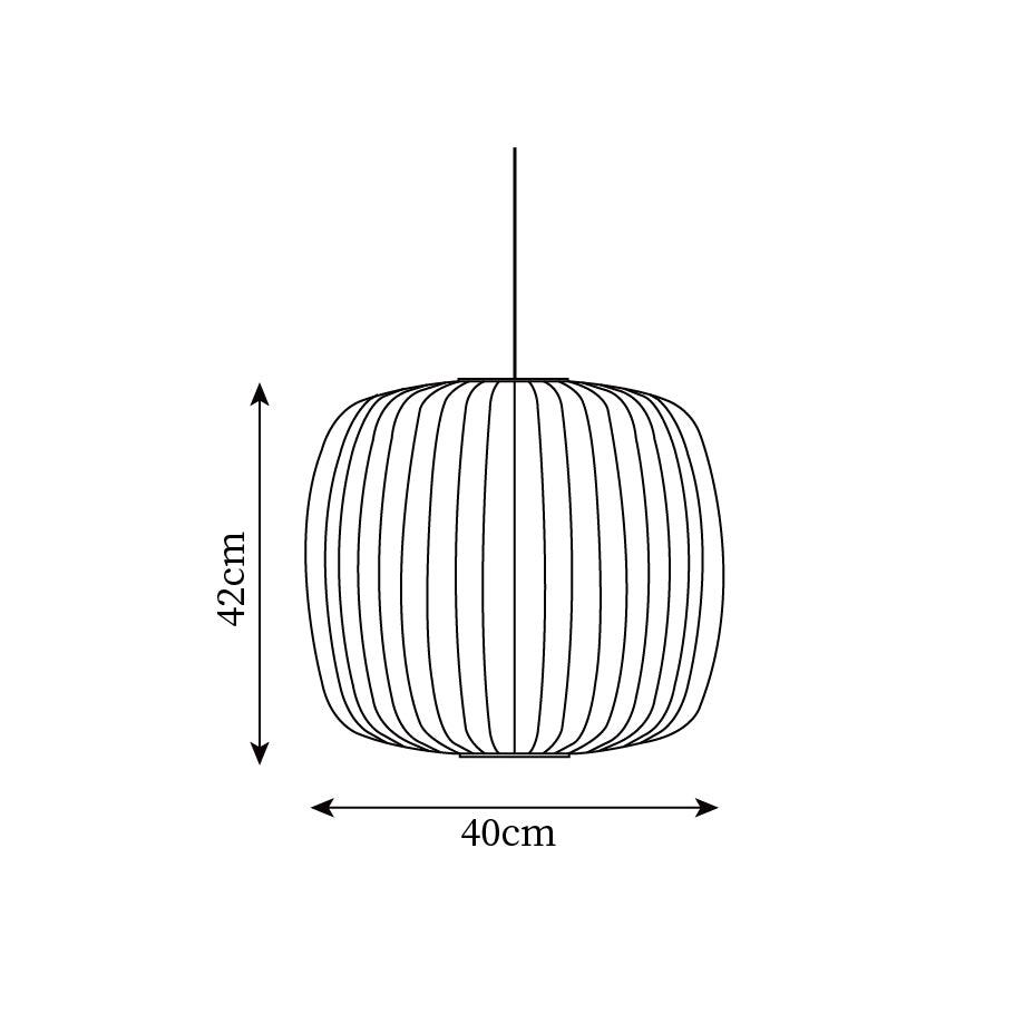 Alvaris White Modern Pendant Light-Neutral Decor