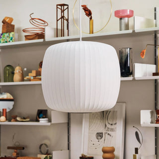 Nebula Lampe Suspendue en Soie de Mûrier Boule