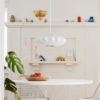 Nebula Lampe Suspendue en Soie de Mûrier Boule