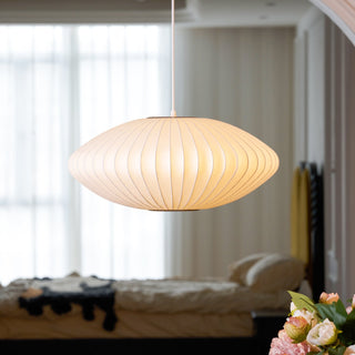 Nebula Lampe Suspendue en Soie de Mûrier Boule