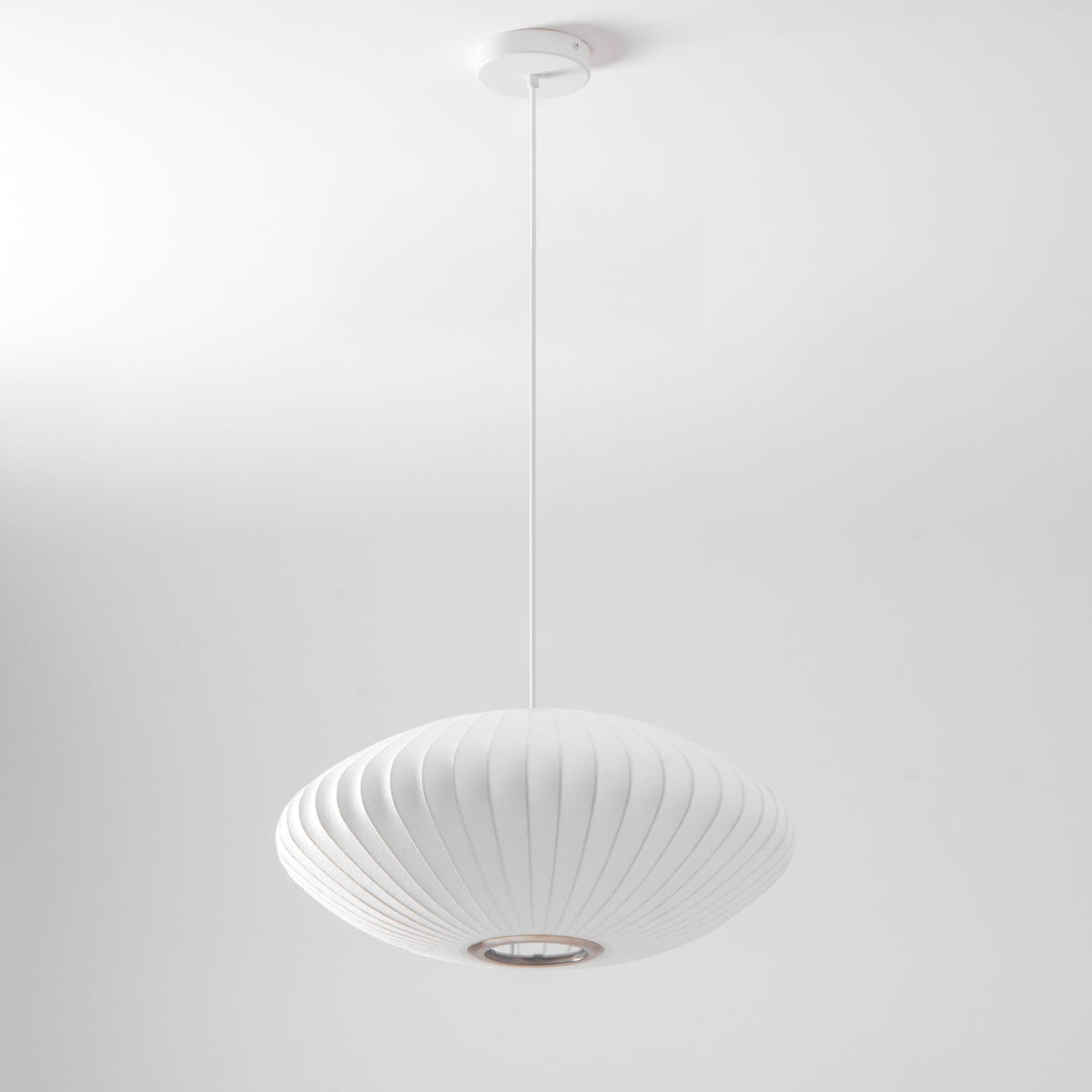 Nebula Lampe Suspendue en Soie de Mûrier Boule