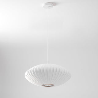 Nebula Lampe Suspendue en Soie de Mûrier Boule