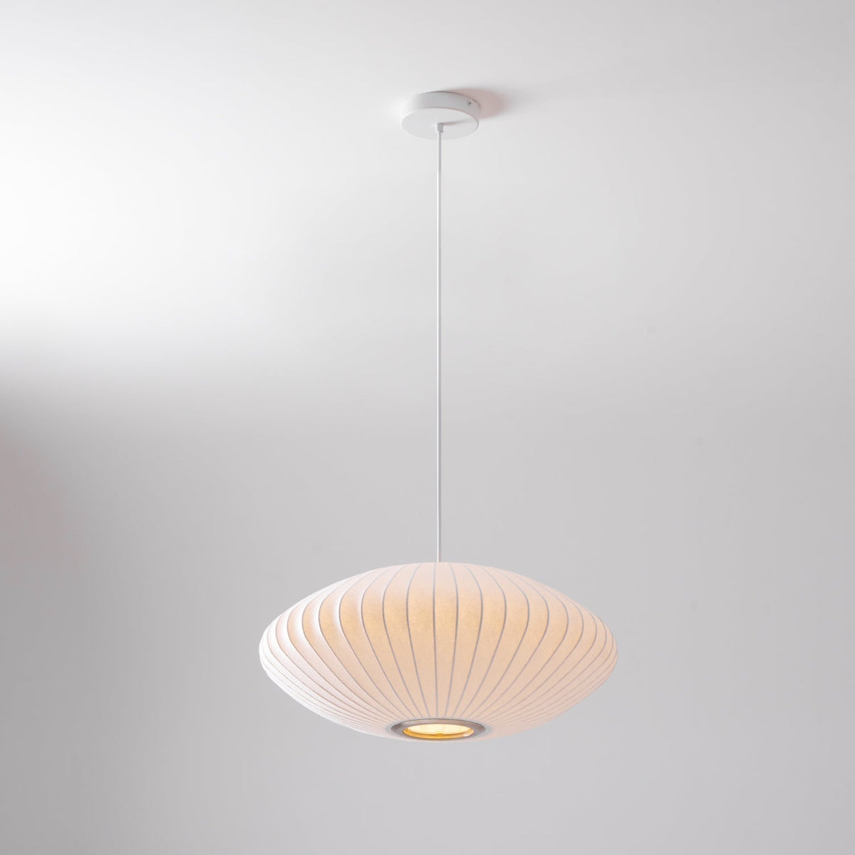 Nebula Lampe Suspendue en Soie de Mûrier Boule
