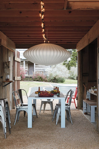Nebula Lampe Suspendue en Soie de Mûrier Boule