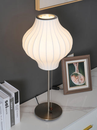 Solisive Lampe de Table en Métal d'Art