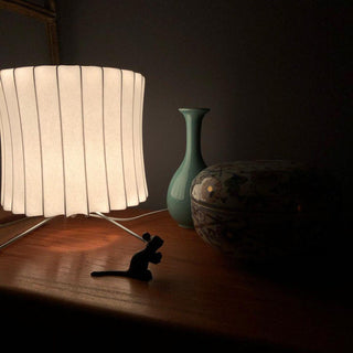 Rostix Lampe de Table en Acier Minimaliste Industrielle