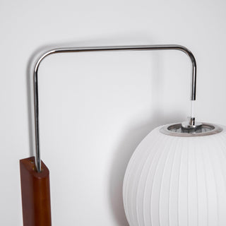 Lustra Applique Murale Boule en Noyer