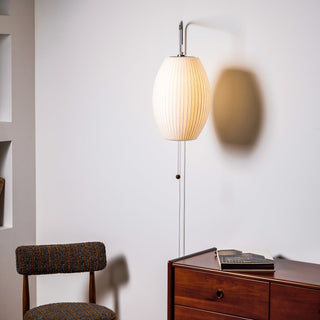 Lustra Applique Murale Boule en Noyer