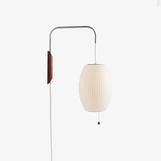 Lustra Applique Murale Boule en Noyer