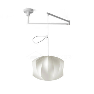 Solarnce Suspension Minimaliste en Soie et Acier