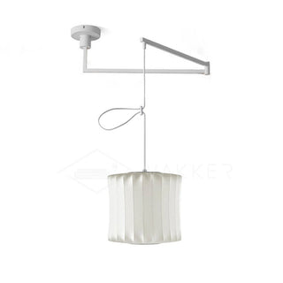 Solarnce Suspension Minimaliste en Soie et Acier