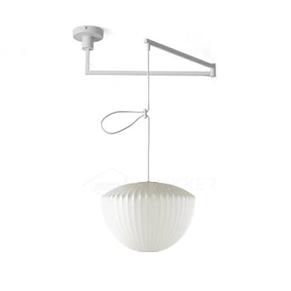 Solarnce Suspension Minimaliste en Soie et Acier