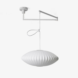 Solarnce Suspension Minimaliste en Soie et Acier