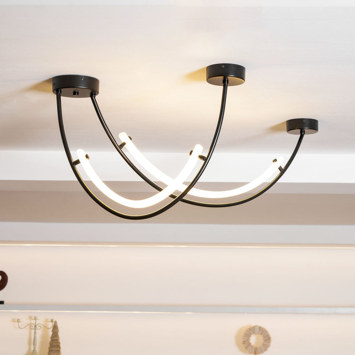 Neon Pendant Lamp-Neutral Decor