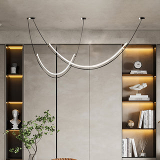 Zephira Suspension LED Courbée