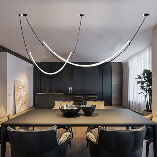 Zephira Suspension LED Courbée