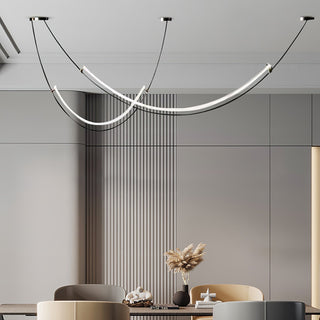 Zephira Suspension LED Courbée
