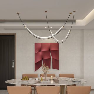Zephira Suspension LED Courbée